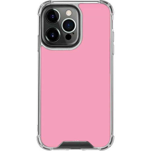 Smart Cover Pink iPhone 15 Pro Clear Case